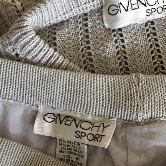 Vintage Givenchy sport two piece knit set - Picture 4 of 5
